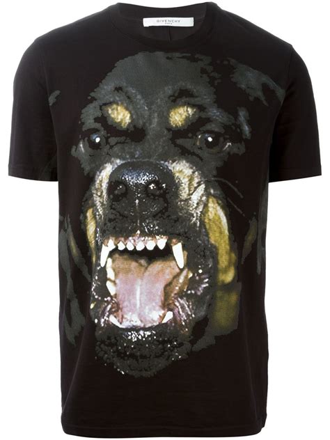 shirt met rottweiler givenchy